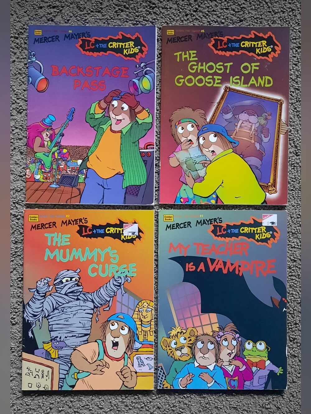 Vintage LC + The Critter Kids Books Mercer Mayer